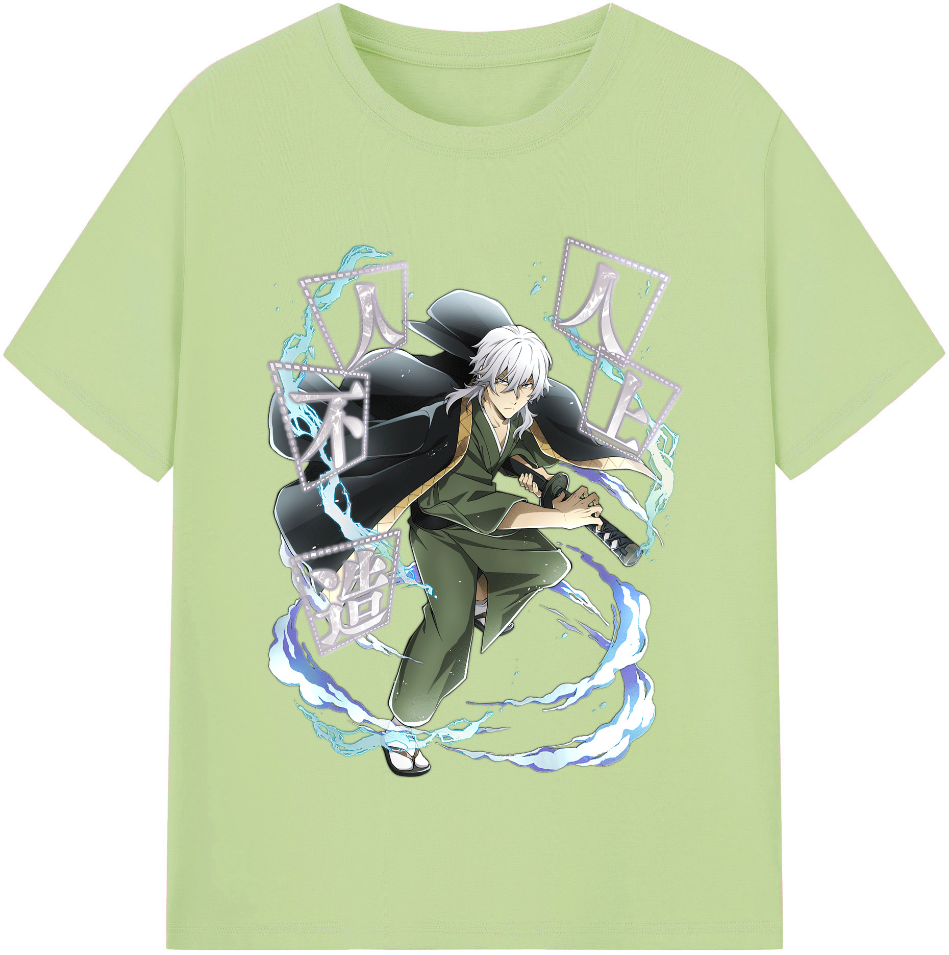 （画像用） 文豪ストレイドッグス Bungo Stray Dogs 綿100％半袖Tシャツ（フロントプリント）
